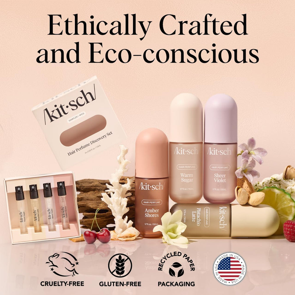 Kitsch Hair Parfum Emballage écolo – emballage durable et recyclé.
