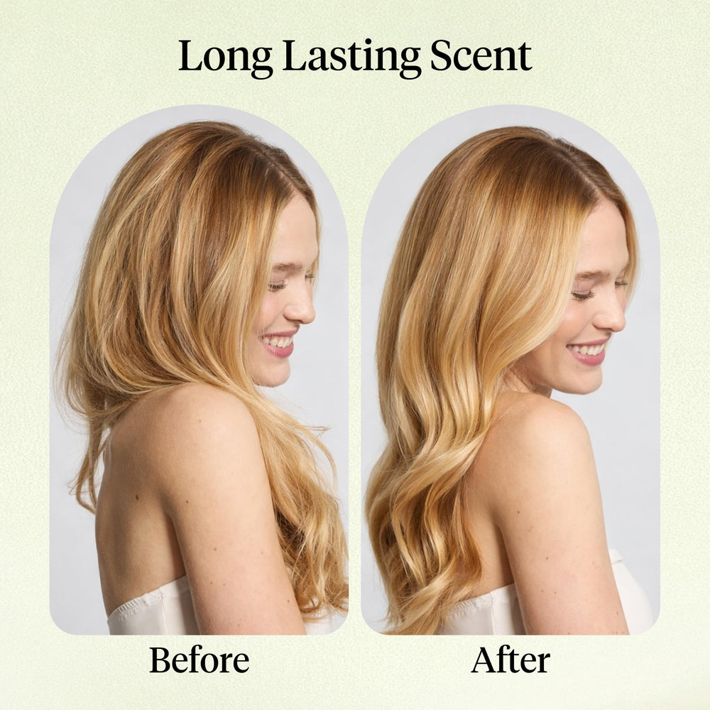 Kitsch Hair Perfume Pistache Latte, usage sur oreiller pour réveiller les sens au réveil.