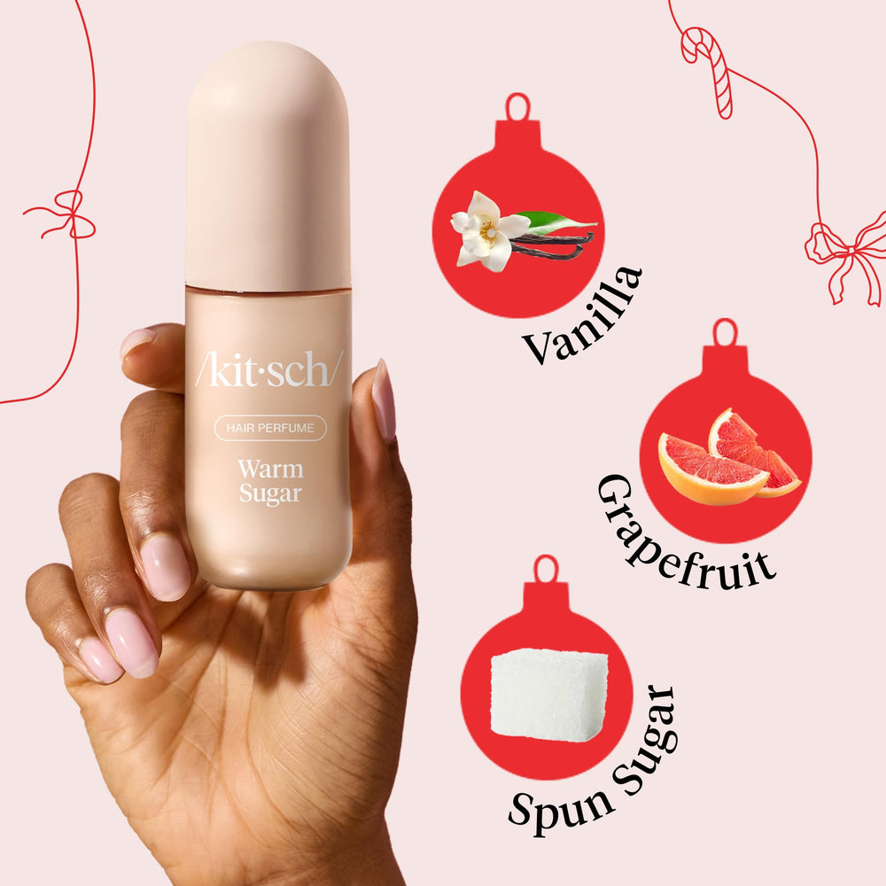 Kitsch Hair Perfume sur corps – brume légère laissant un parfum discret et agréable