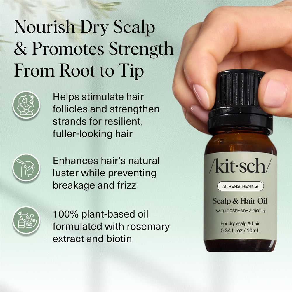 Kitsch huile romarin biotine ricin jojoba, composition nourrissante
