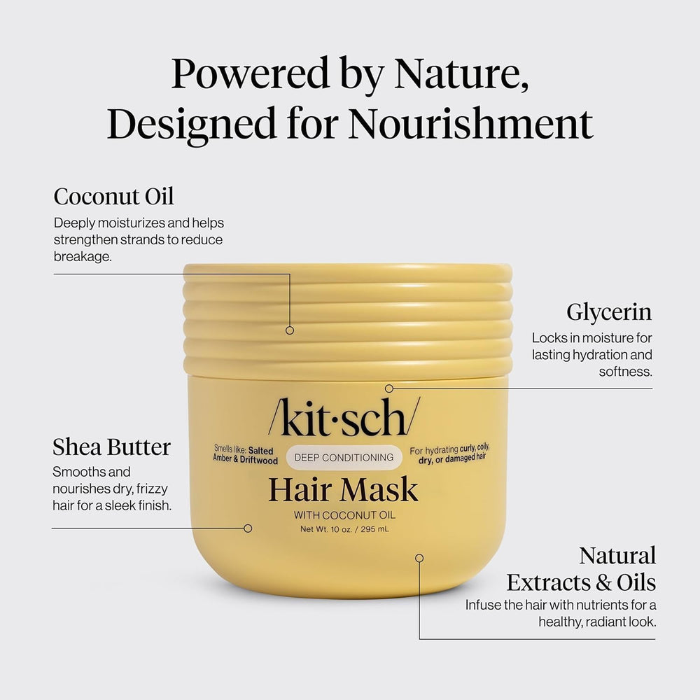 Parfum coco du masque Kitsch pour une expérience sensorielle durable.