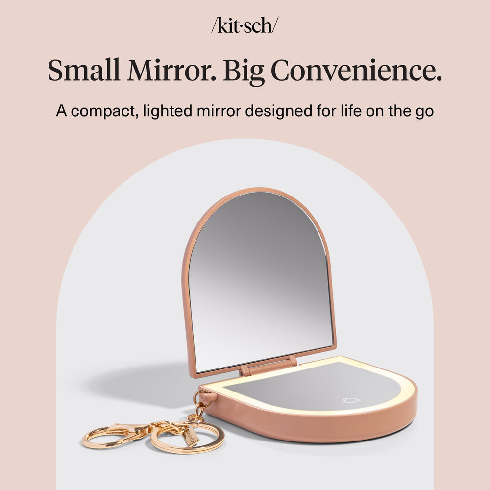 Miroir Kitsch couleur terracotta pour accessoire chic et discret