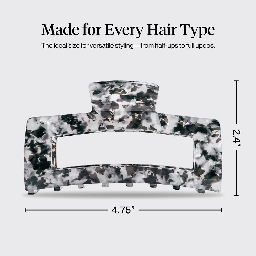 Kitsch pince-cheveux jumbo polyvalente pour buns et demi-queues.