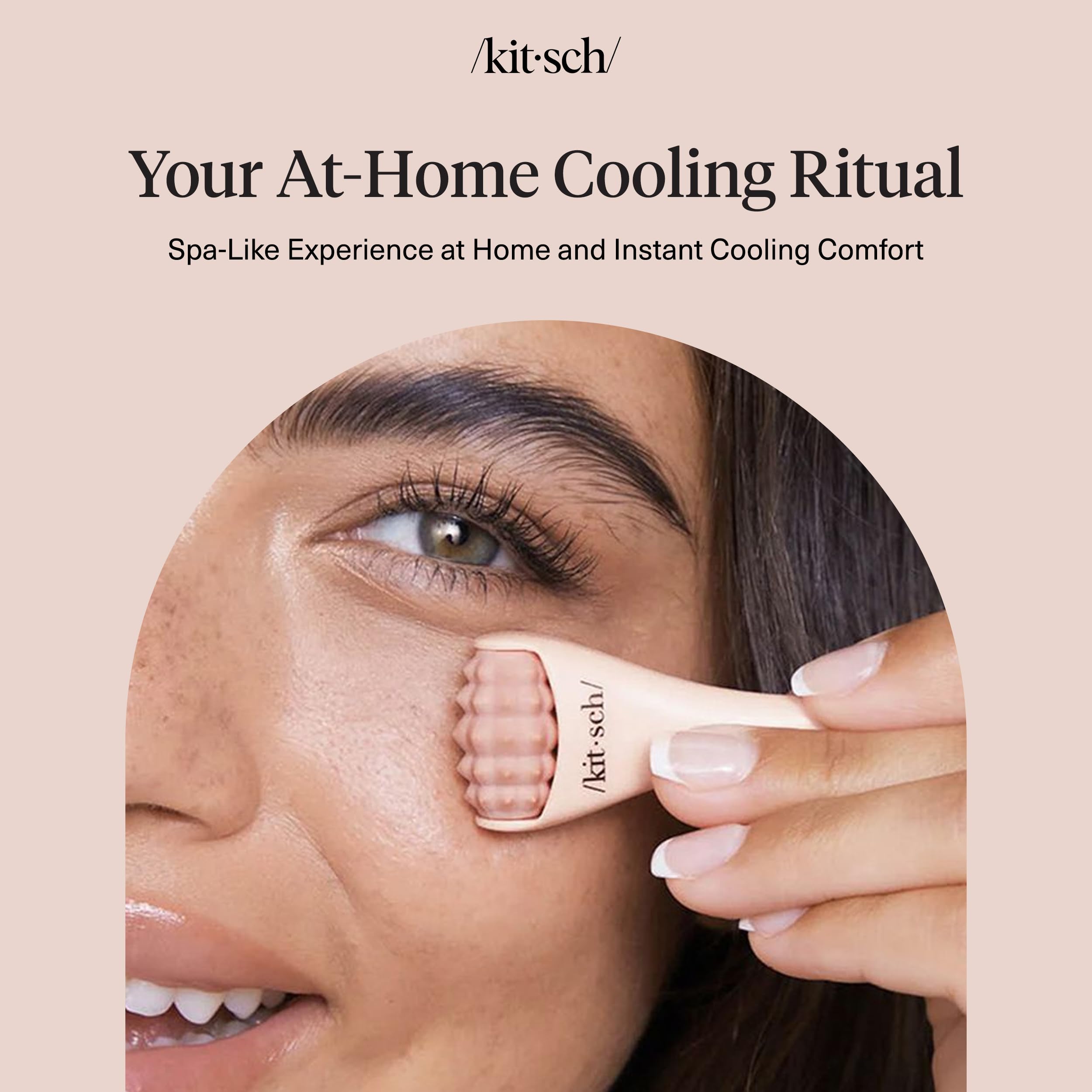 Rituel soin visage Kitsch pour bien-être quotidien.