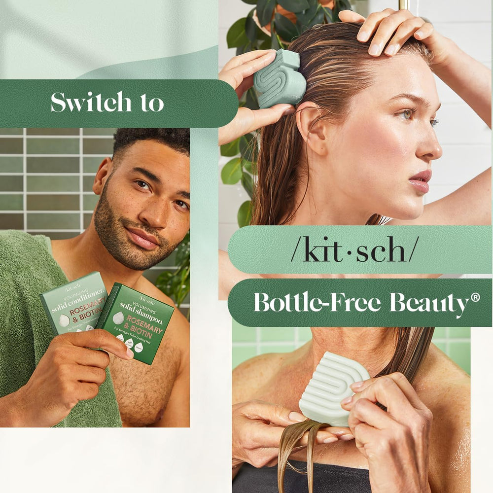 Kitsch Shampoing-barre usage quotidien facilité et rationnel