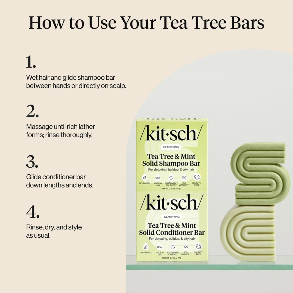 Kitsch sans-parabens-sans-sulfates-sans-silicones privilégie une routine cheveux plus douce.