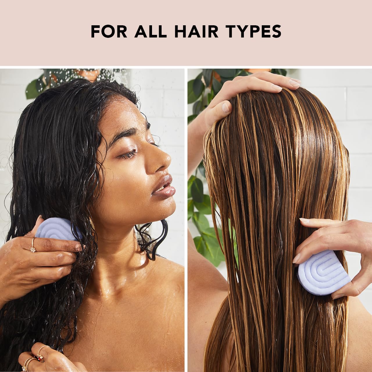 Kitsch Toning Purple Conditioner Bar sans sulfates pour une expérience douce et protectrice.