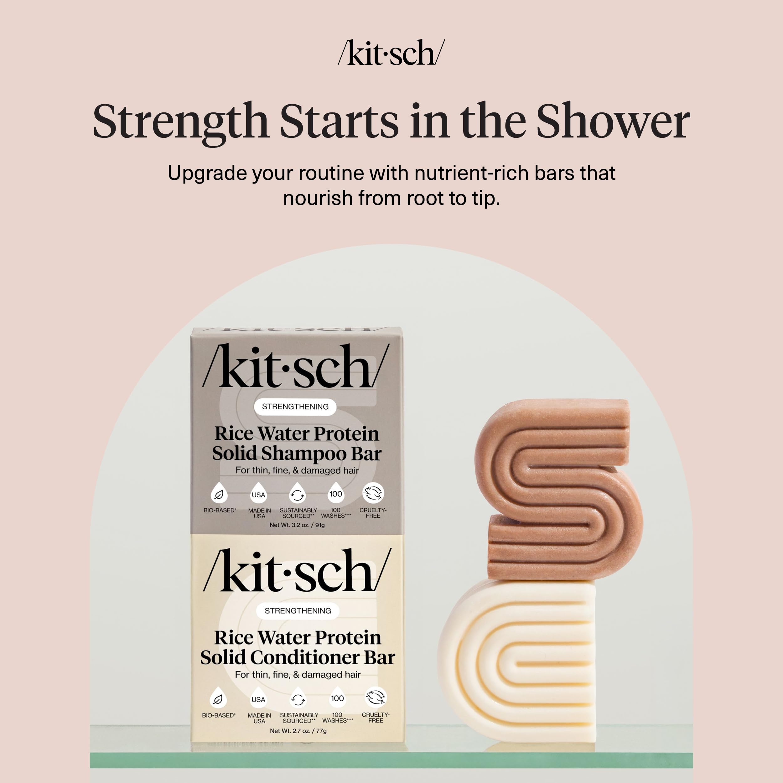 Kitsch volume et densité après usage, cheveux visiblement plus épais.