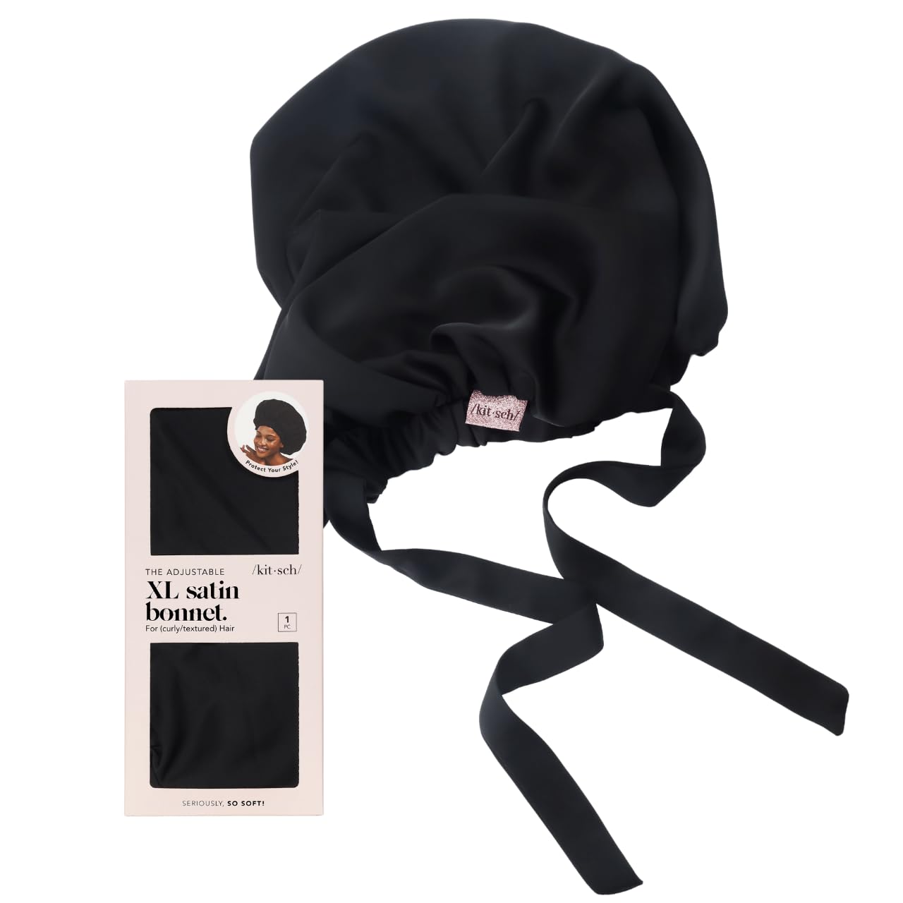 Intégré à votre routine nocturne, ce bonnet protège les boucles.