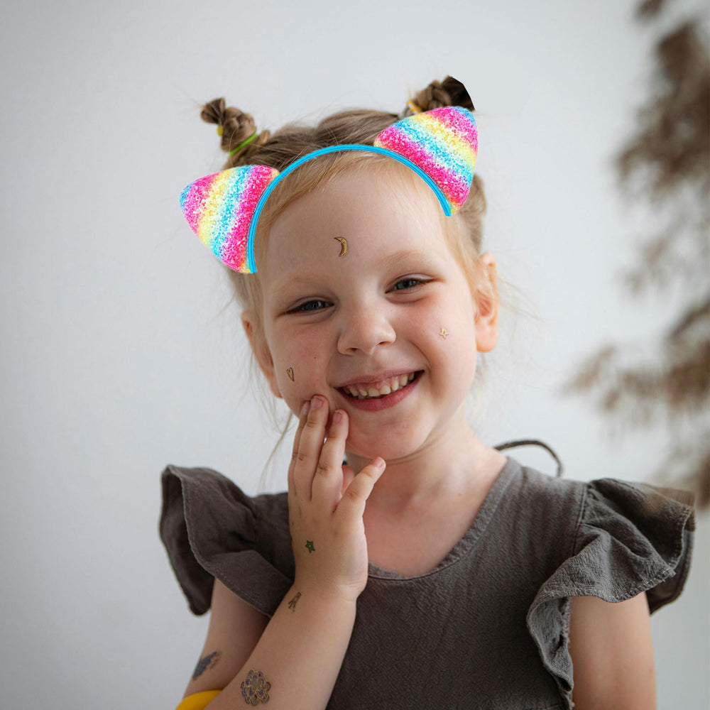 KIUSOWAYD bandeau décoratif oreilles-chat idéal pour fêtes et événements.