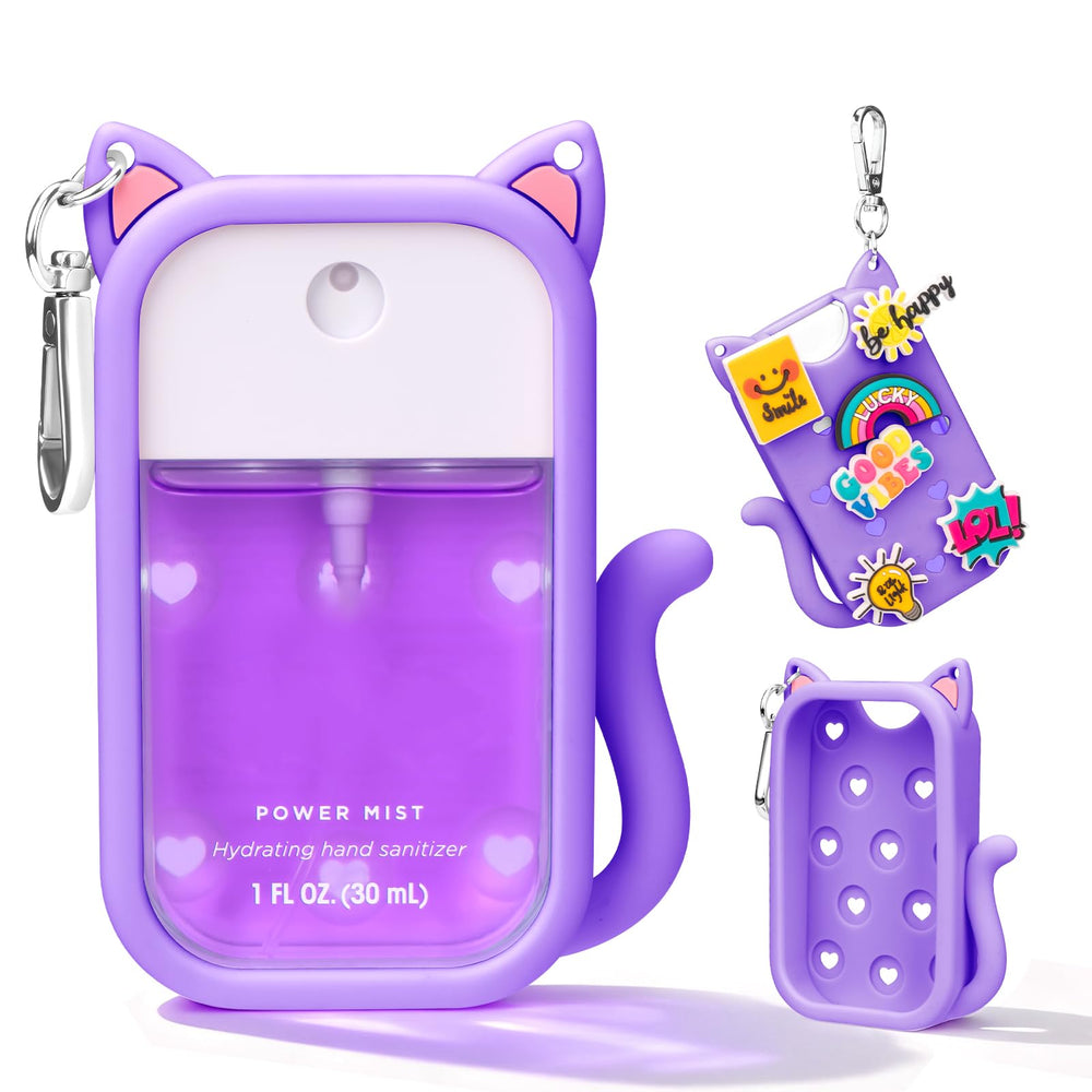 Étui silicone Kivzex pour Touchland 1oz Power Mist, protection légère.