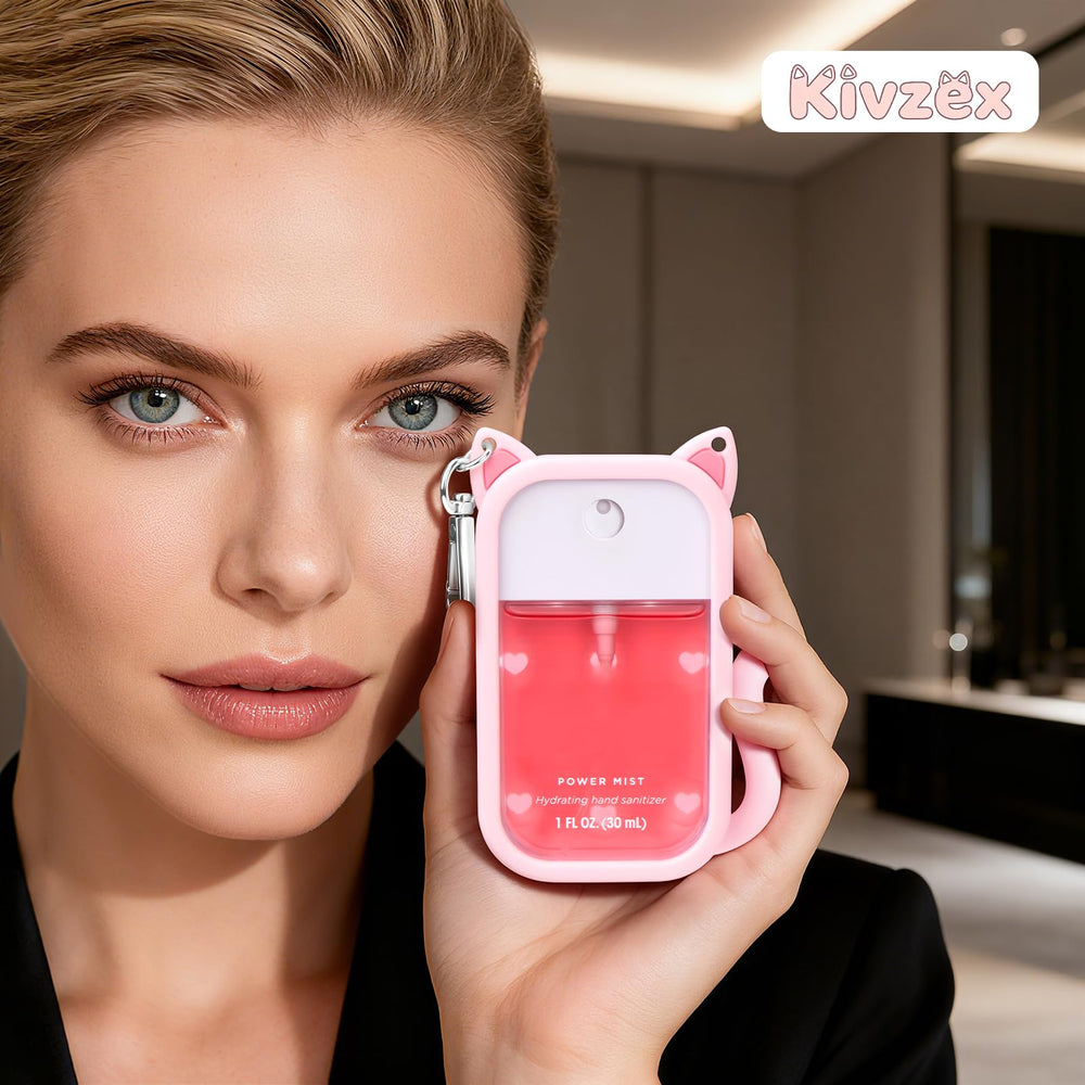 Kivzex étui Touchland rose, cadeau tendance et pratique