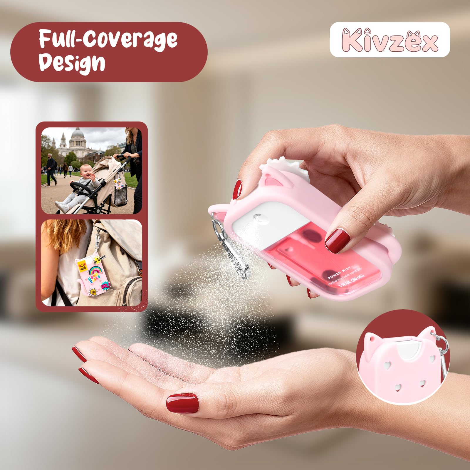Kivzex silicone durable et léger pour Touchland