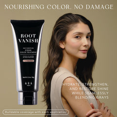 KIWABI couleur gris nourrissante avec 31 extraits botaniques – cheveux revitalisés.