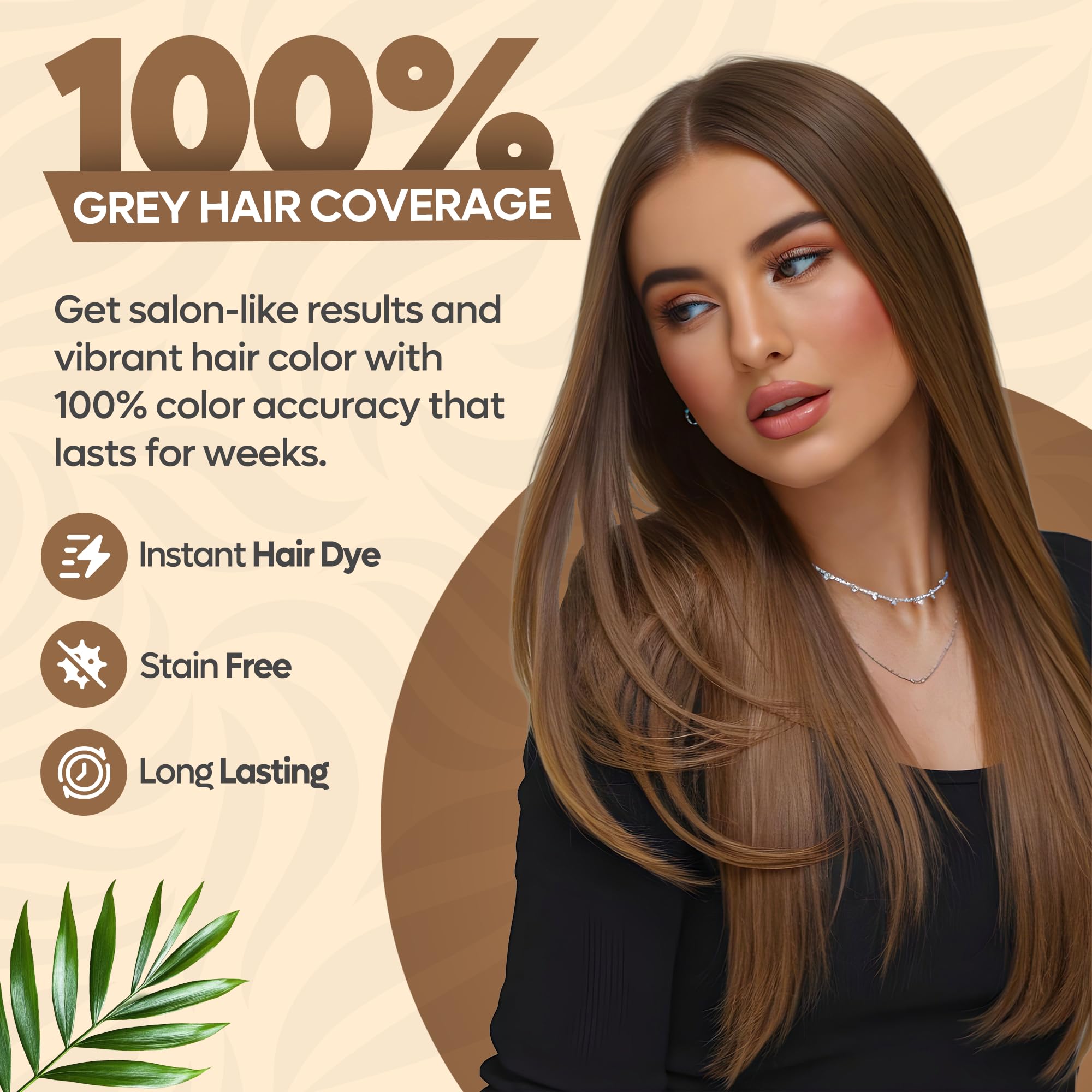 Kiwinz Professional grey hair coverage after one application