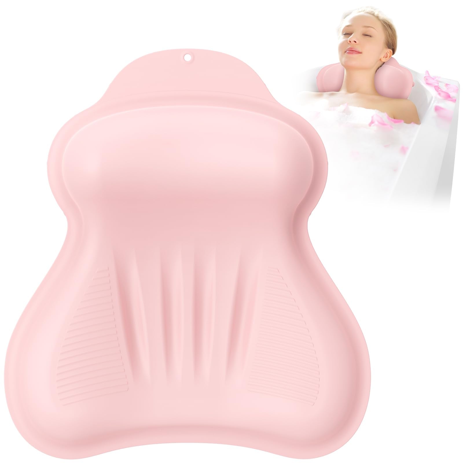 Coussin de bain kixcvdm avec airbag pour un confort accru.