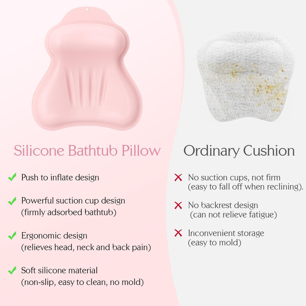 Séchage rapide du coussin after bain grâce à son design plat.