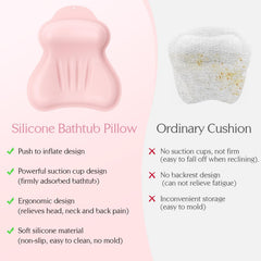 Séchage rapide du coussin after bain grâce à son design plat.
