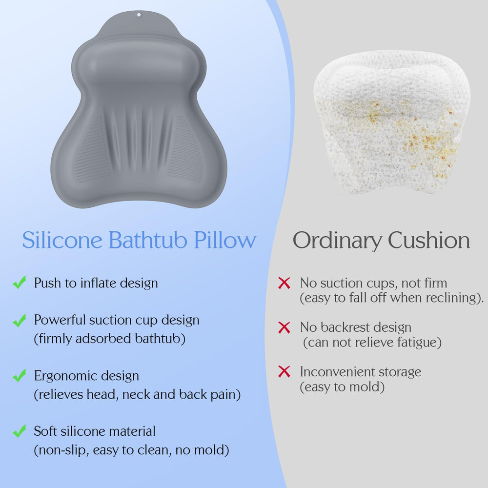 Nettoyage rapide du coussin kixcvdm grâce à la matière silicone facile à rincer.