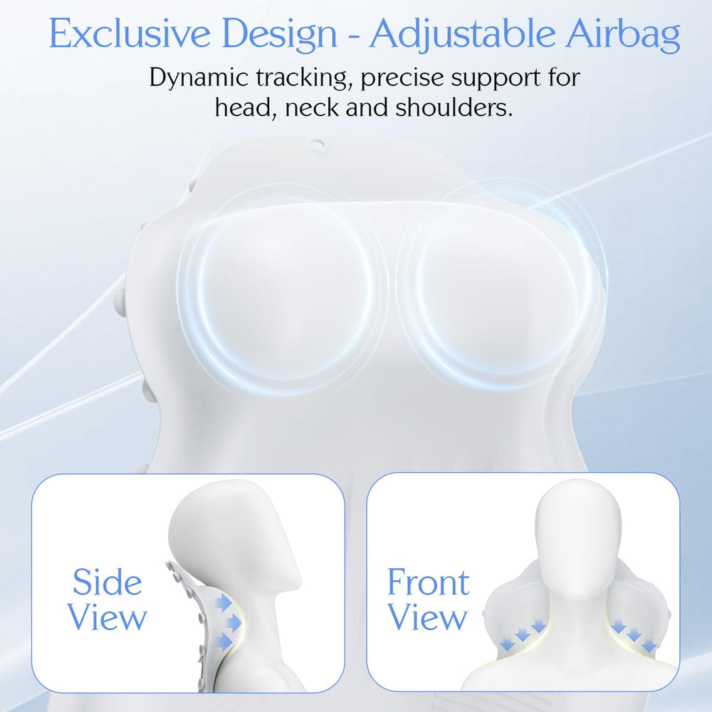 Oreiller silicone blanc kixcvdm, douceur au contact et confort entraînant.