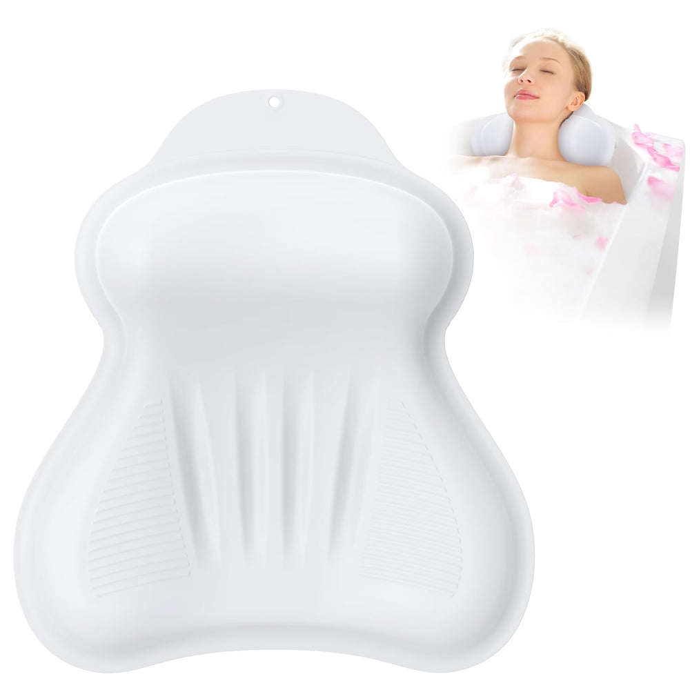 Oreiller bain kixcvdm avec presse-air, soutien personnalisé pour tête et nuque.