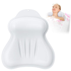Oreiller bain kixcvdm avec presse-air, soutien personnalisé pour tête et nuque.