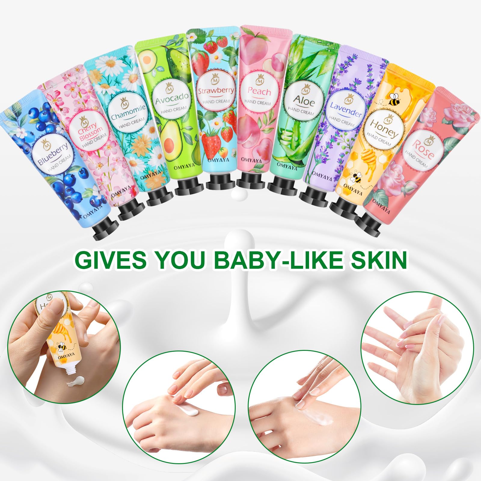 KIYTARBOO Crème mains Pêche: douceur estivale et peau nourrie en déplacement.