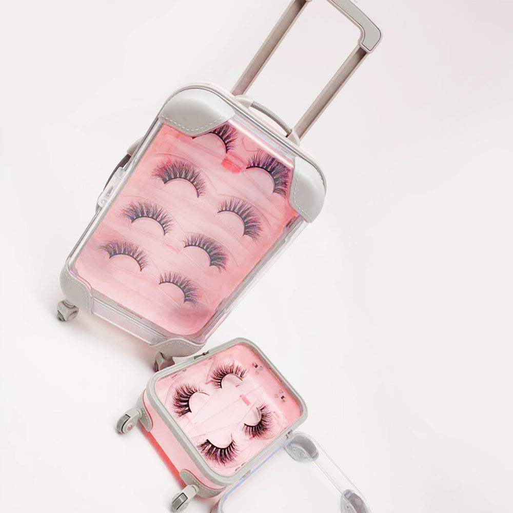 Kiyza design compact rose, ideal pour déplacements pro