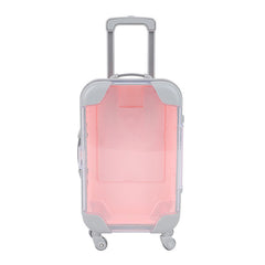 Kiyza boîtier faux cils rose, protection des cils délicats en voyage