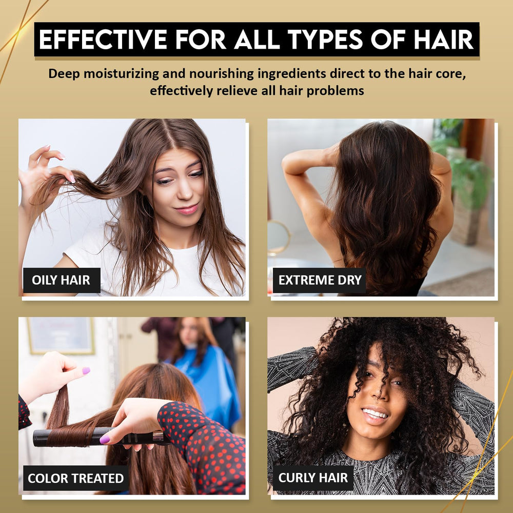 Hydratation et brillance améliorées grâce à KizaiaCare pour cheveux définis