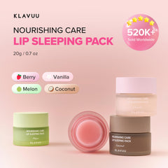 Gommage doux Klavuu pour lèvres, exfoliation légère nocturne