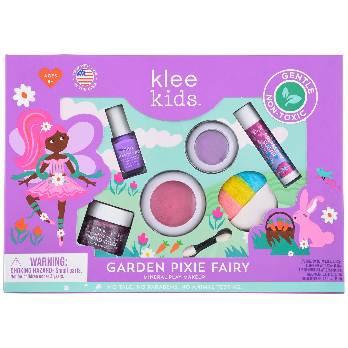 Klee Naturals Luna Star kit maquillage enfant dans son étui pour jeu créatif
