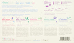 Shampooing enfant Klee Naturals, douceur naturelle sans sulfates.