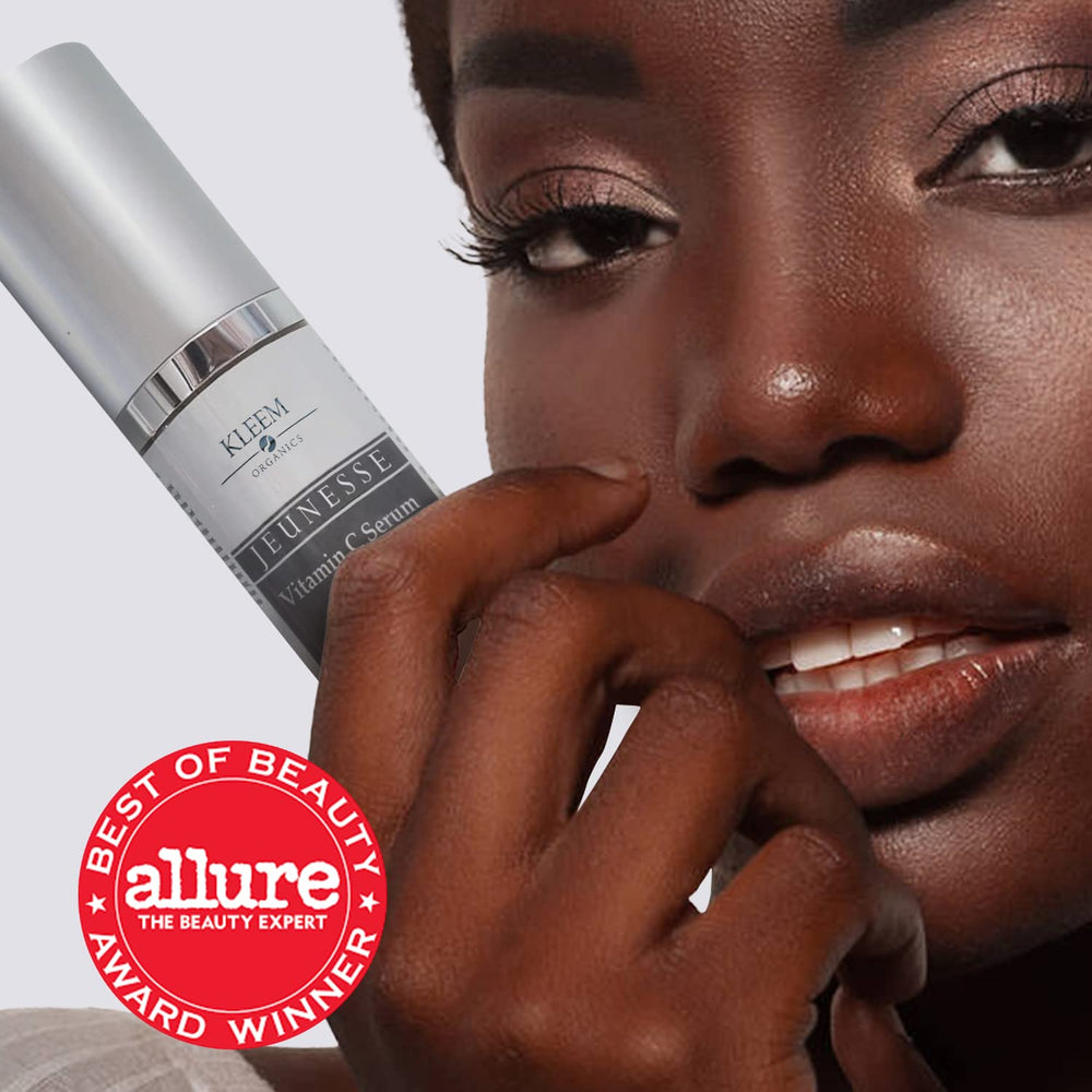 Kleem Organics sérum vitamine C, hyaluronique inclus pour l’hydratation quotidienne
