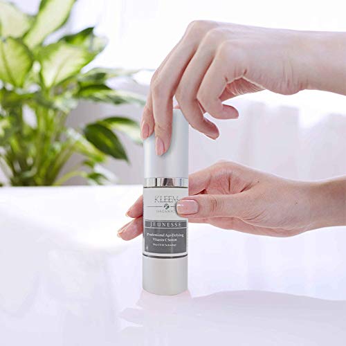 Kleem Organics sérum vitamine C, peau après application devient plus douce et lisse