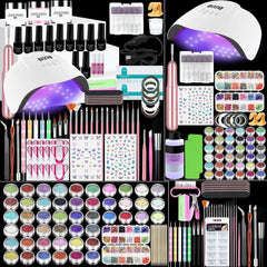 Klemon kit-ongles-acryliques ensemble complet, idéal pour débuter la manucure maison.