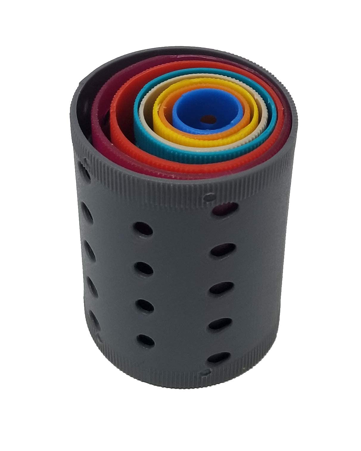 Bords auto-grip offrant une tenue douce sans tirer les cheveux