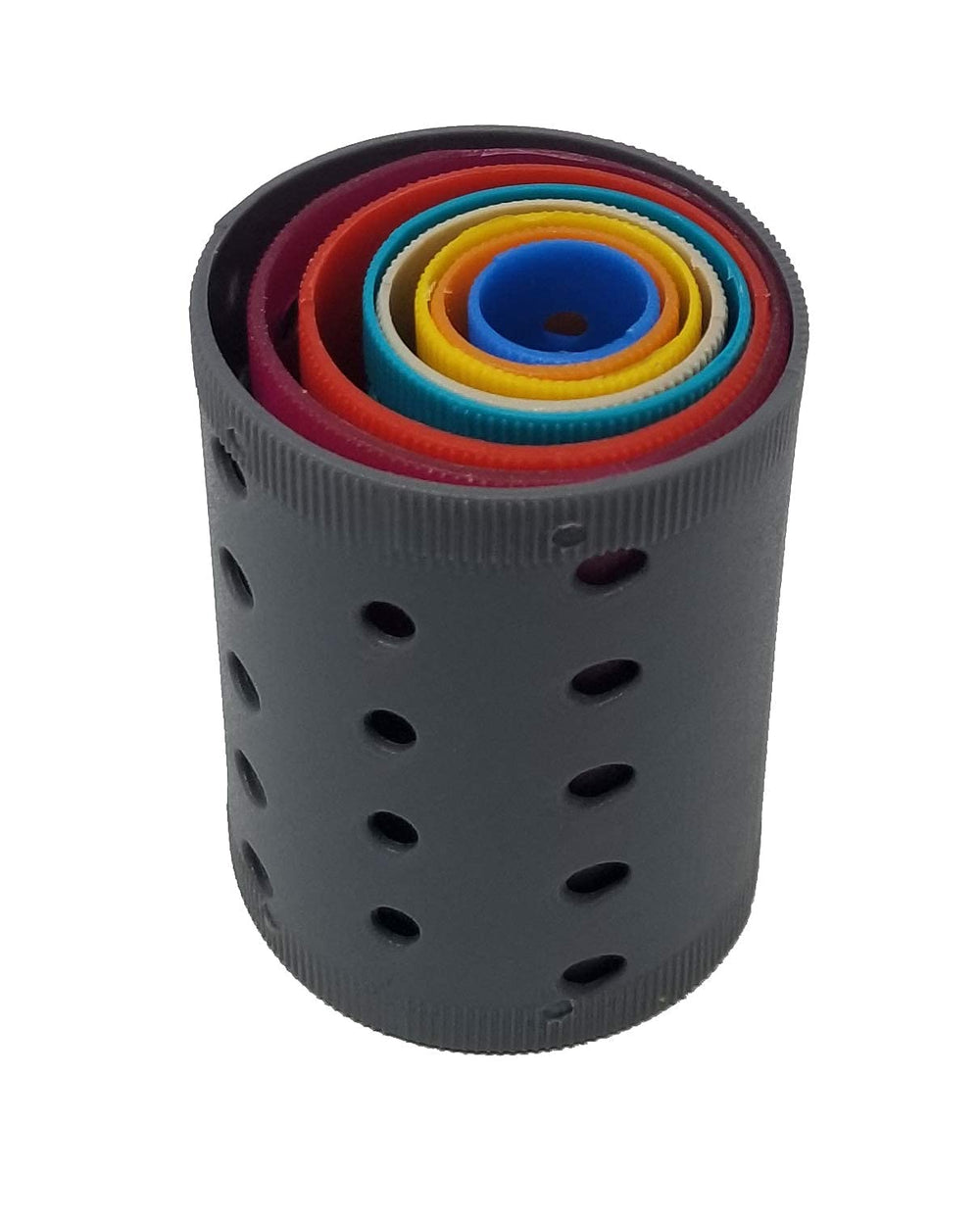 Bords auto-grip offrant une tenue douce sans tirer les cheveux