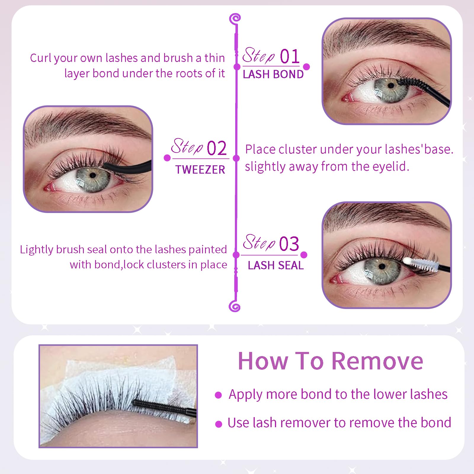 KLHYIT rendu volumineux DIY pour un look professionnel à domicile.