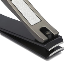 KLIPP ciseaux d'ongles durables noir mat: cadeau élégant.
