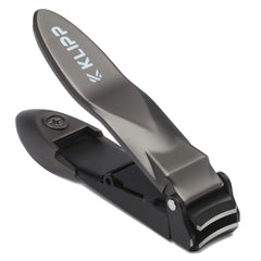 KLIPP Coupe-ongles homme collecteur: bac intégré pour capturer les débris et garder l'espace propre.