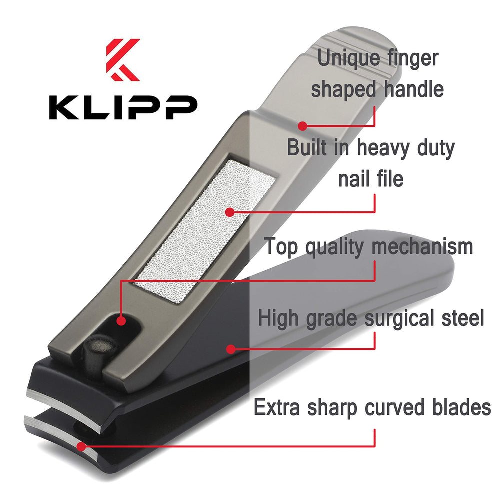 KLIPP utilisation quotidienne: coupe rapide et hygiénique.