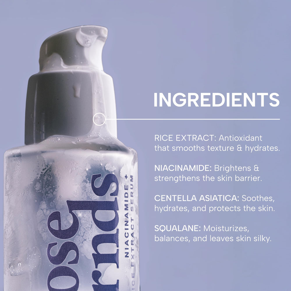 KLOSE FRNDS Ingrédients issus de l’héritage, alliance naturelle pour la peau.