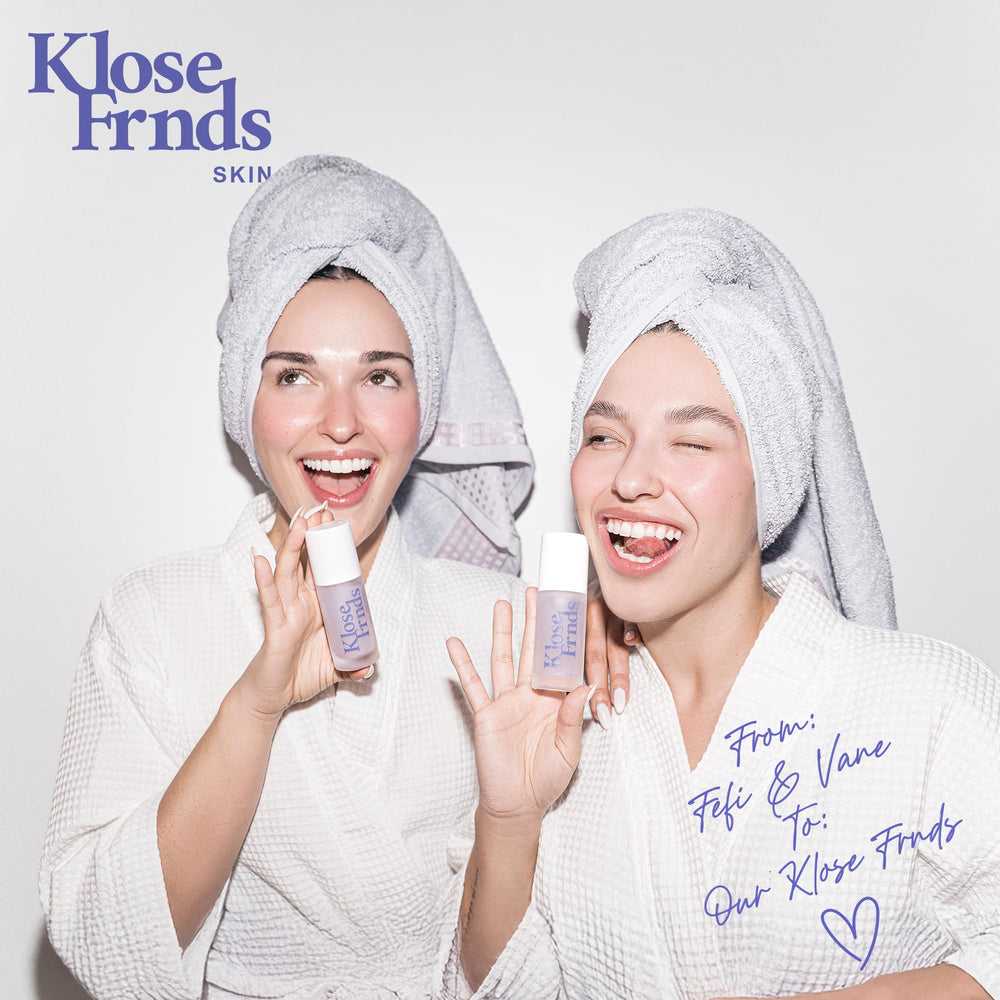 KLOSE FRNDS Pompe trois pressions pour une pause soin pratique.