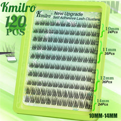 KMILRO cils autoadhesifs avec pince a epiler incluse, application rapide