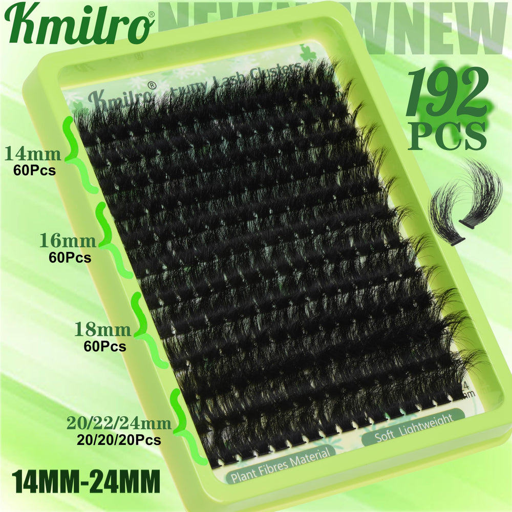 Kmilro volume 3D cils pour profondeur du regard.