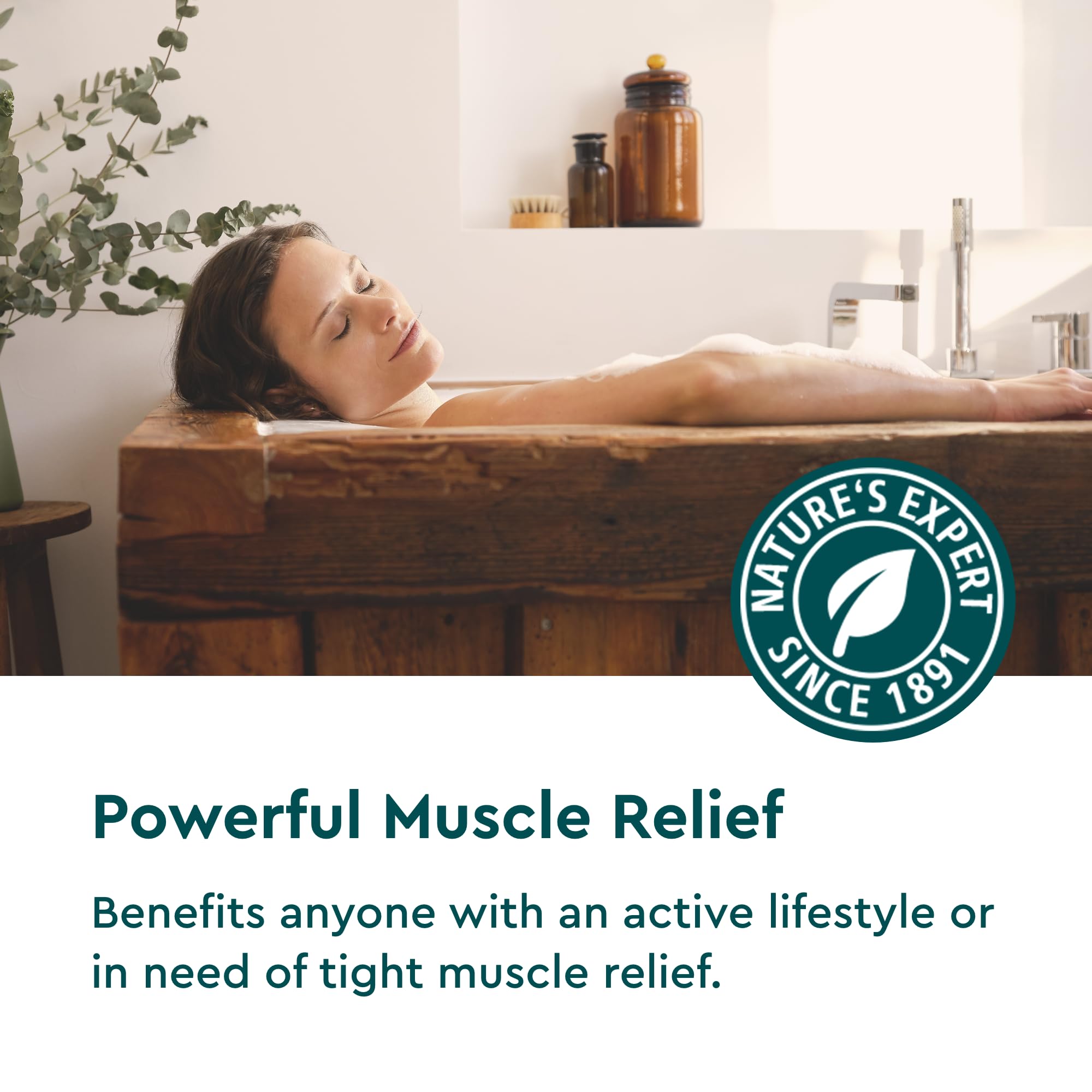 Bain Kneipp: aromathérapie cabreuva, romarin et pin pour plus de relaxation.