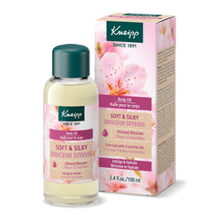 Kneipp Huile pour le corps Ammande Fleur — bouteille, hydratation rapide.