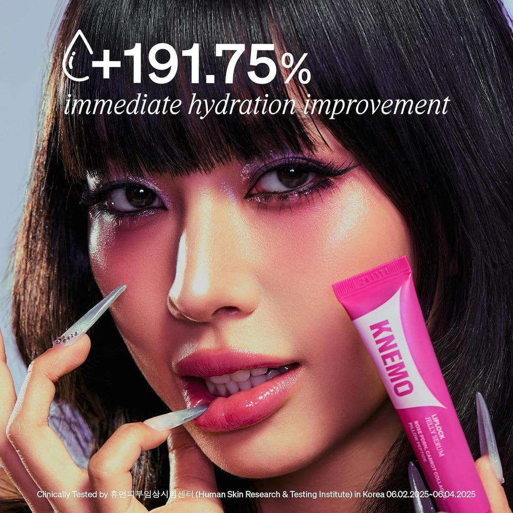 KNEMO LipLock Jelly Serum collagene carotte: action nourrissante et souplesse.