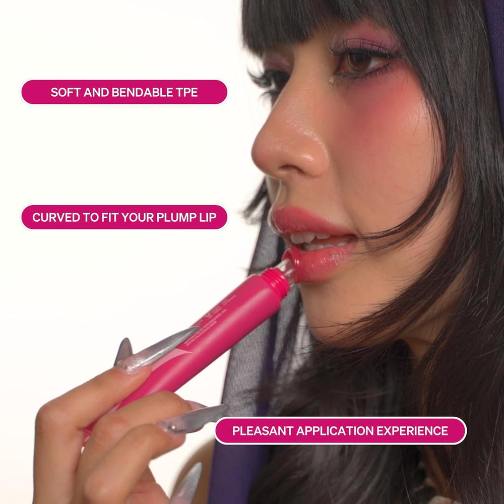 KNEMO LipLock Jelly Serum gloss violet clair: éclat léger et couleur subtile.